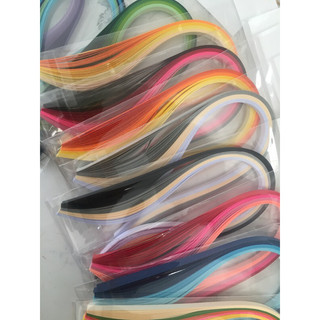 Giấy quilling 3mm,4mm,5mm mix màu hàng có sẵn