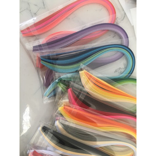 Giấy quilling 3mm,4mm,5mm mix màu hàng có sẵn