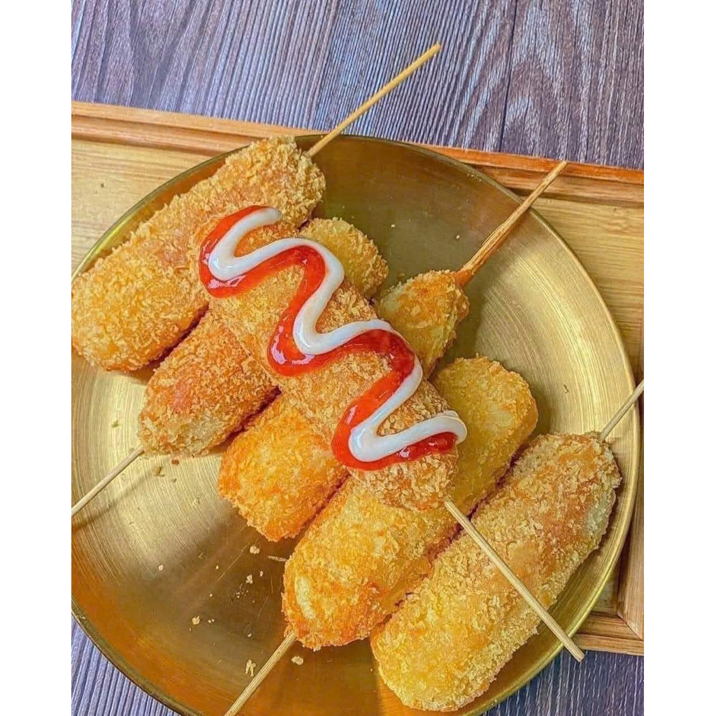 [hoa toc]Hotdog phô mai Mozzarella thơm ngon béo ngậy gói 10cây