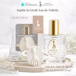 Nước Hoa Em Bé (Bé Trai, Bé Gái) Từ 05 Tuổi Và Mẹ | Sophie La Girafe Eau de Toilette 100ml