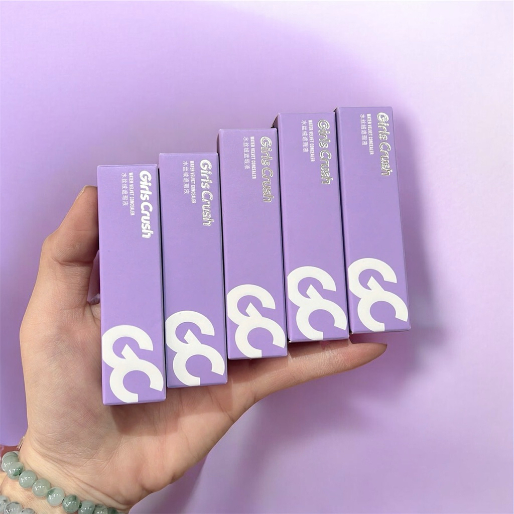 Che khuyết điểm Girl Crush – che phủ tốt – mỏng nhẹ – lâu trôi – tệp da