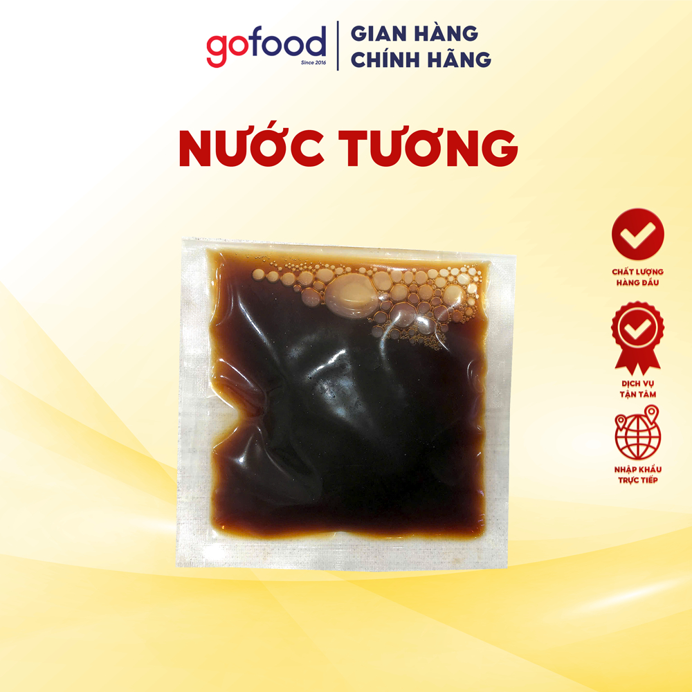 [Hỏa Tốc HCM] Nước Tương Kikkoman Shoyu Nhật Bản Pack Nhỏ 40ml Ăn Sashimi Gofood