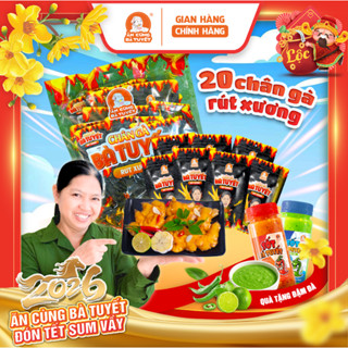  Combo 20 chân gà rút xương tê cay - ĂN CÙNG BÀ TUYẾT M28 