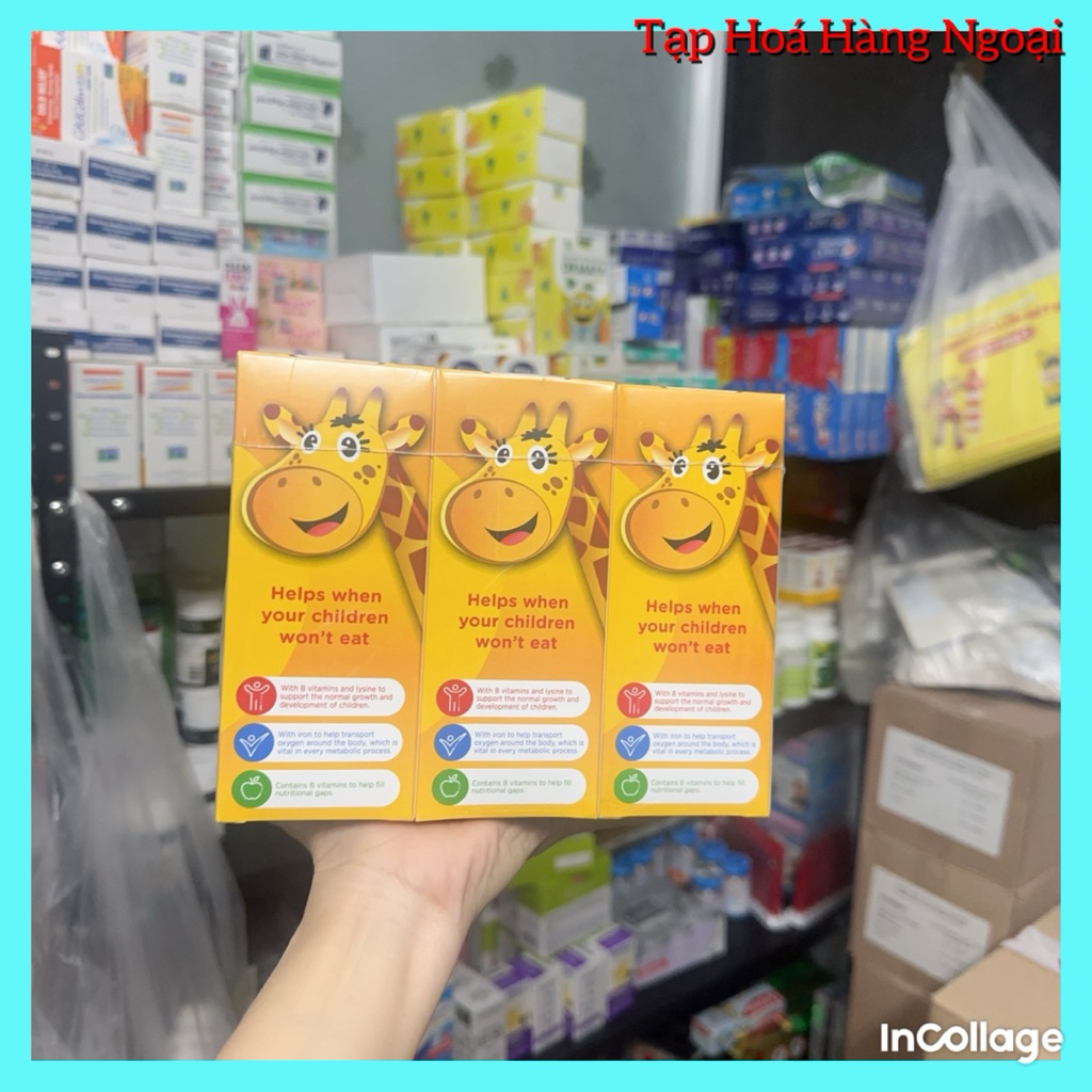 (Air Úc)Siro không đường Centrum Kids hàng air Úc 200ml