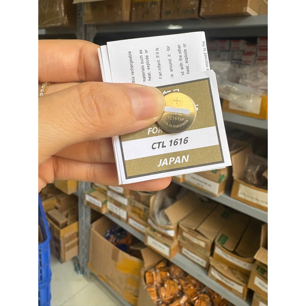 Pin Đồng Hồ- Pin năng lượng đồng hồ  CTL1616F CTL1616 1616 1616F