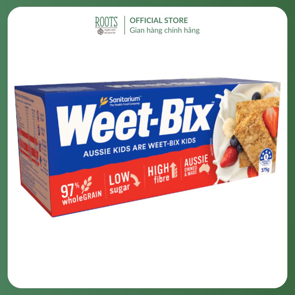 (Ship hỏa tốc) SANITARIUM - Bánh Ngũ Cốc, Weet-Bix (375g)