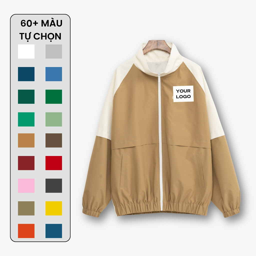 Áo Gió Đồng Phục Công Ty, Áo Khoác Công Ty, Đồng Phục Doanh Nghiệp, Thiết Kế Áo Đồng Phục Công Ty