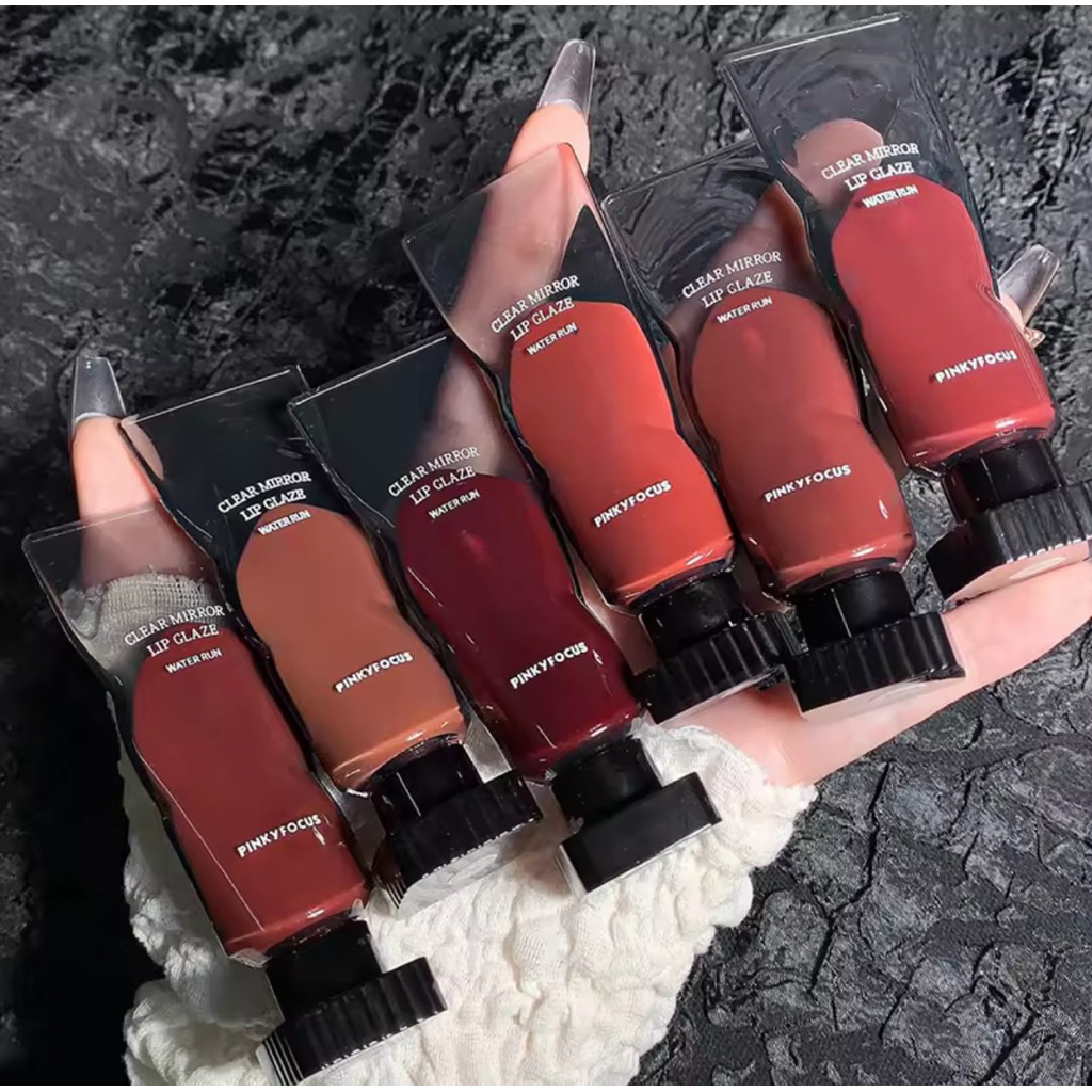 Son Bóng PINKY FOCUS – Hiệu Ứng Gương 3D Căng Mọng, Lâu Trôi 💄