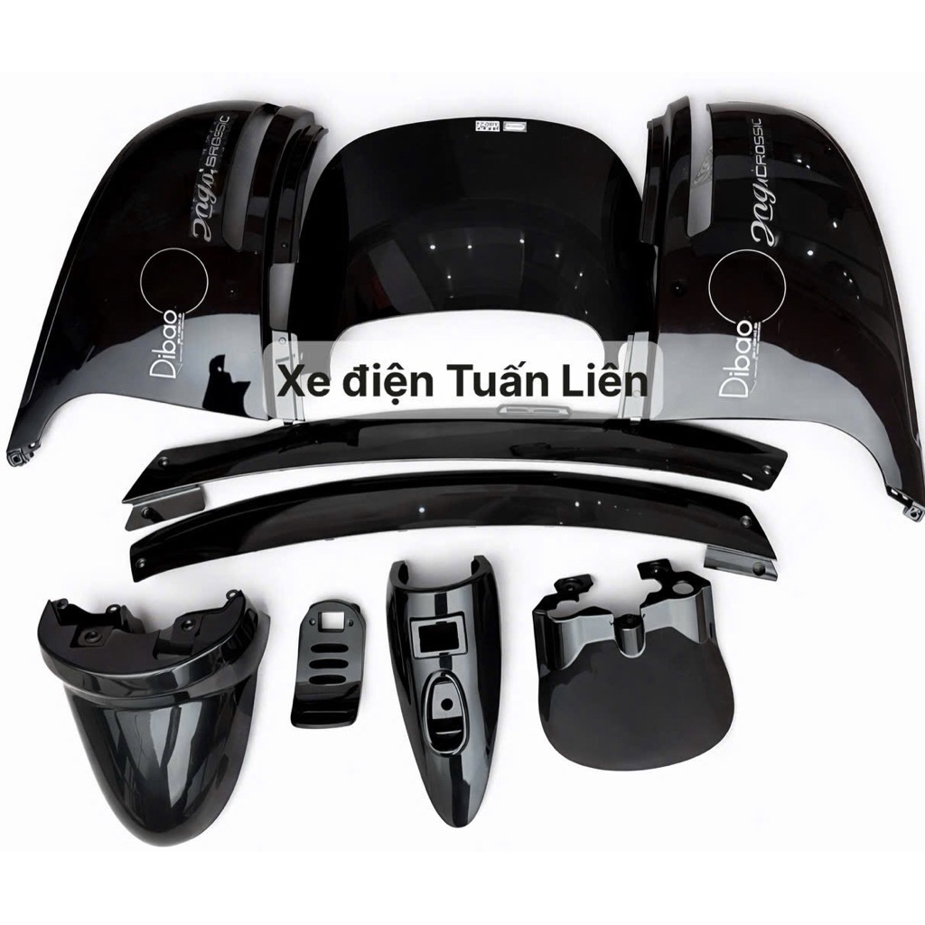 Bộ nhựa ABS gogo dibao SS , S4, S5 màu đen bóng