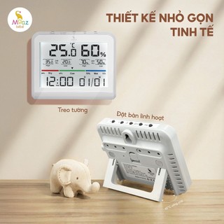 Nhiệt kế đo độ ẩm và nhiệt độ Moaz Bebe- mb027, MB 124, Suzy baby