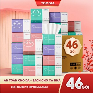   LIVE  Thùng giấy ăn gấu trúc Top Gia 3 màu làm từ bột giấy thiên nhiên 4 lớp dày dặn 