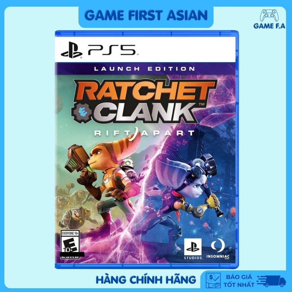 Đĩa Game Ps5 Ratchet & Clank: Rift Apart