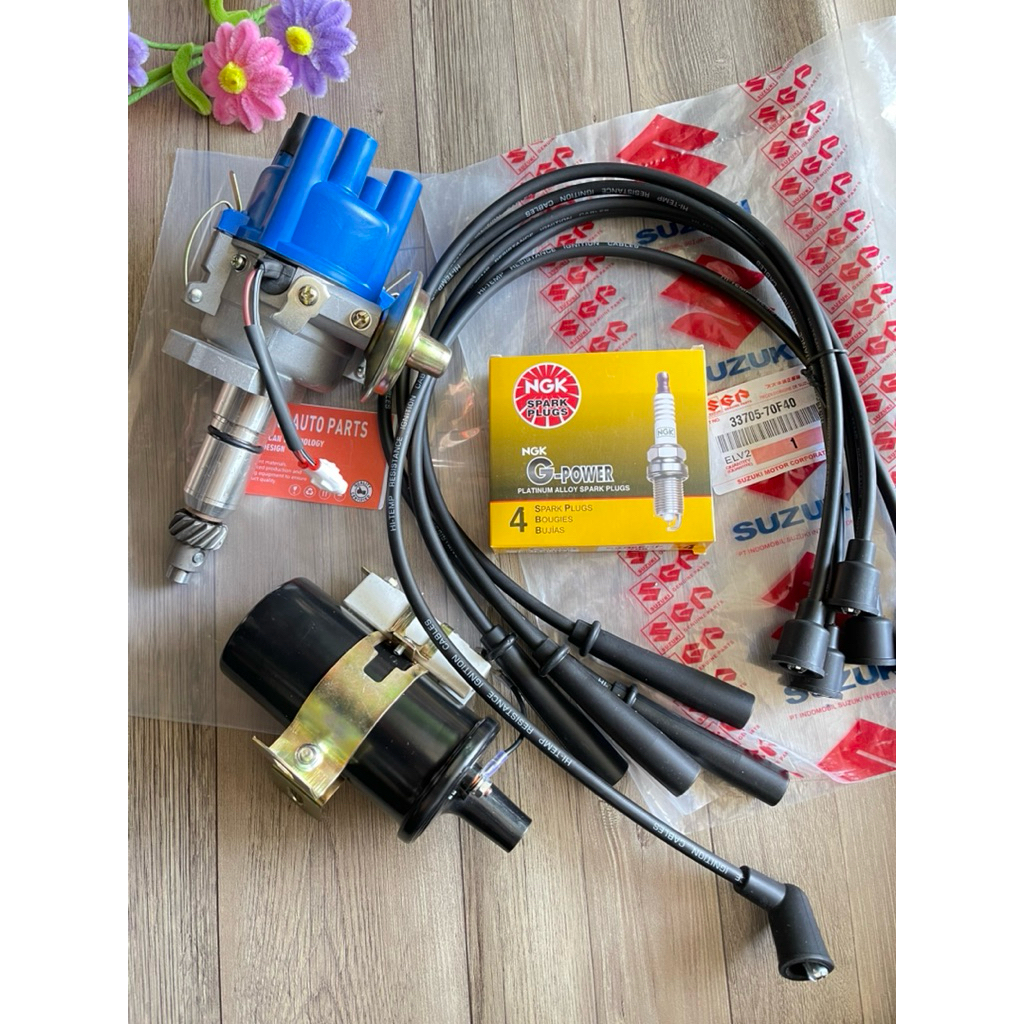 Bộ Delco IC, Mobin, Dây fin, bugi đánh lửa Suzuki Carry 500kg