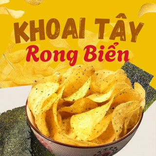  Khoai Tây Rong Biển – Ăn Chay - Snack Loại 1 Quà tặng Giáng Sinh – ngon   100g 200g – Đặc Sản Đà Lạt 