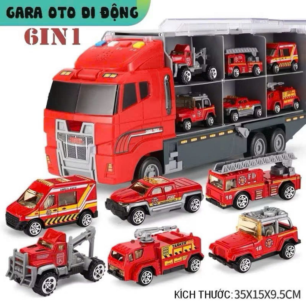 [Hoả Tốc] Quà Tặng Bé Trai Đồ Chơi Ô Tô, Gara Ô Tô Di Động