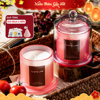  Nến thơm cao cấp sáp đậu nành chillme thiên nhiên khử mùi phòng quà tặng sang trọng đẹp mắt TL 