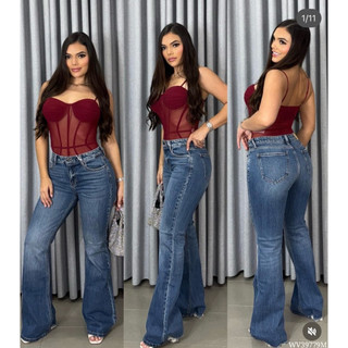 (sz 9eo 78-80,sz 0eo 68-70,sz 1eo 70-72cm)Quần jeans Nữ Vnxk Mỹ  CELLO ống vẩy