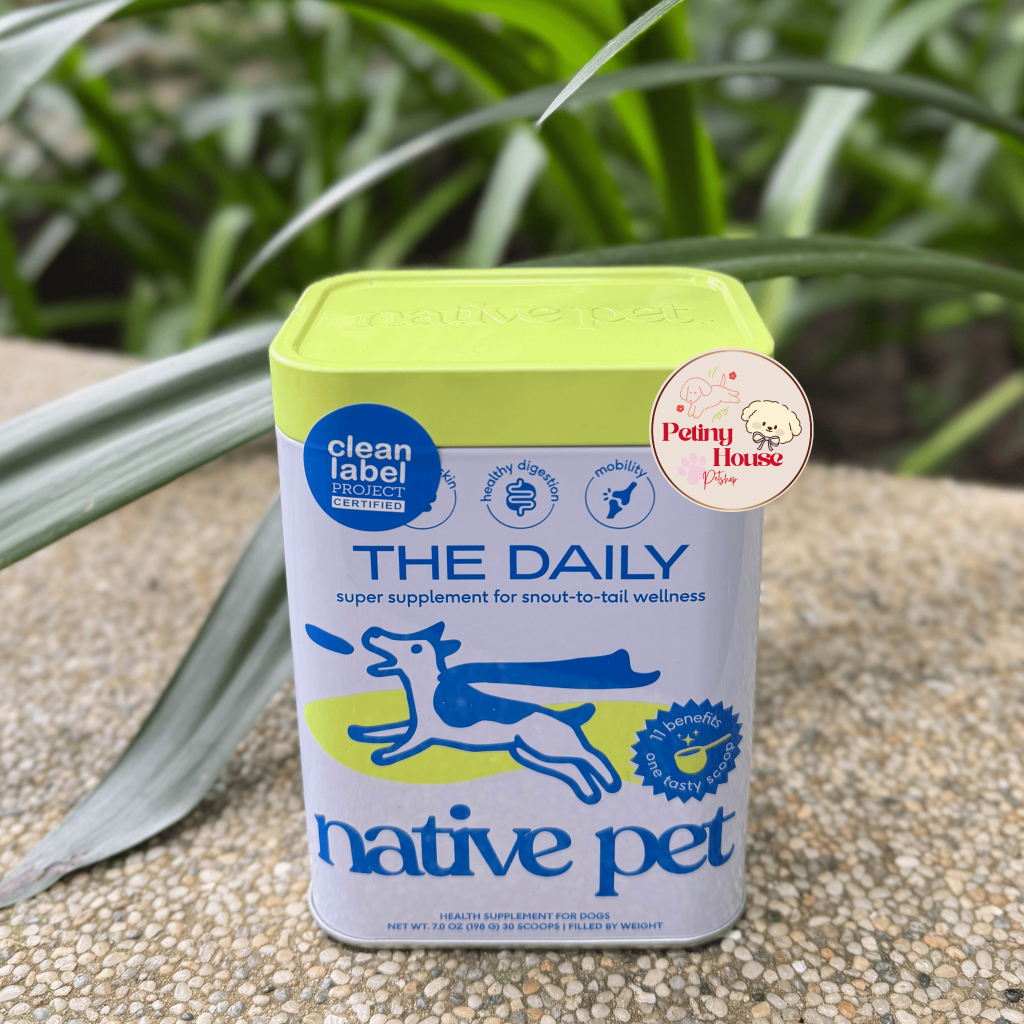 Bột Vitamin Hằng ngày (The Daily Dog) gồm 21 Vitamin Và Khoáng Cho Chó Mèo, Với 11 Lợi Ích Thiết Yếu