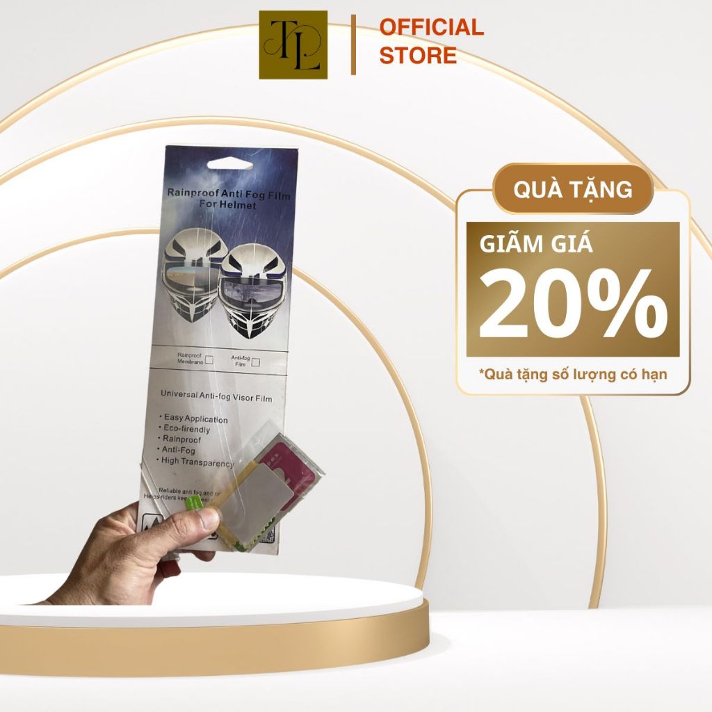 Pinlock Miếng Dán Chống Đọng Hơi Sương, Pinlock dán mọi loại mũ