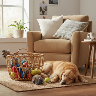 VIETBAS Giỏ Mây Tre Đan Đa Năng Decor Nhà Cửa - Sọt Mây Đựng Đồ Chơi, Quần Áo, Chăn Màn Có Tay Cầm Thủ Công Cao Cấp