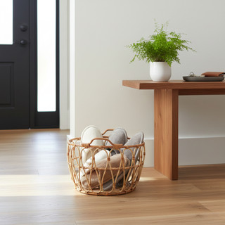 VIETBAS Giỏ Mây Tre Đan Đa Năng Decor Nhà Cửa - Sọt Mây Đựng Đồ Chơi, Quần Áo, Chăn Màn Có Tay Cầm Thủ Công Cao Cấp
