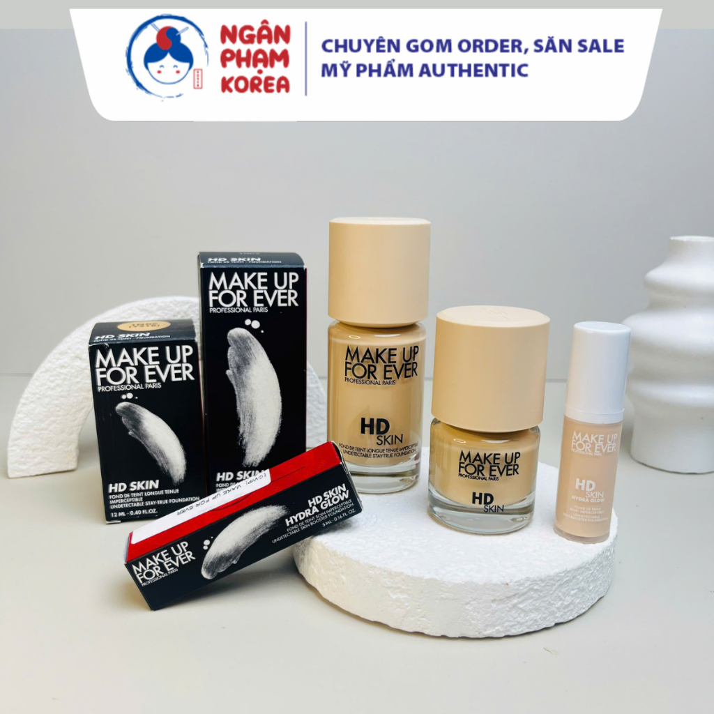 Kem Nền MUFE HD Skin rạng rỡ tự nhiên, chống nước, chống mồ hôi l Ngân Phạm Korea