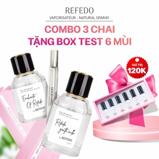 Nước hoa nữ thơm lâu chính hãng Refedo tinh dầu nước hoa nam nữ mùi ngọt ngào nhẹ nhàng quyến rũ lưu hương thơm lâu 24h