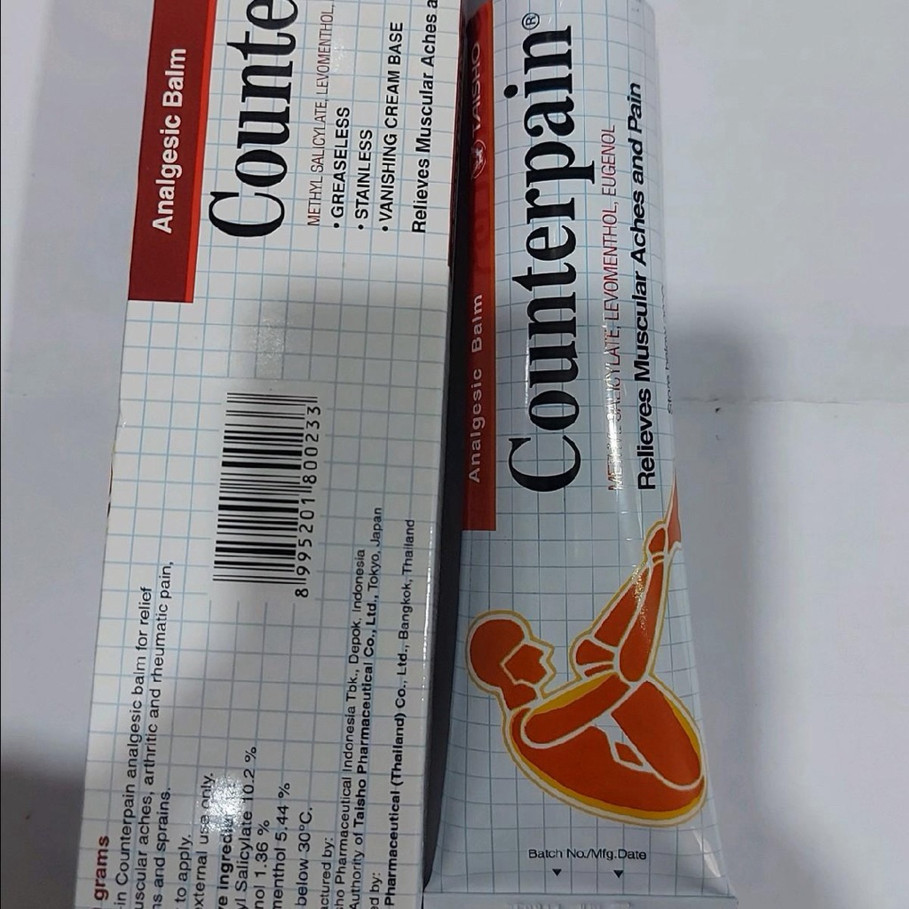 ( 1 CHAI )Kem Matxa Nóng Counterpain- 120g