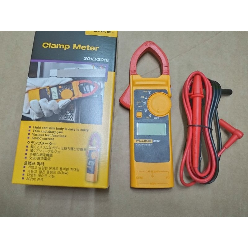 Fluke 301A Ampe kìm đo dòng điện AC 400A.đo tụ 1kUF