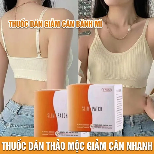 Miếng dán giảm cân hiệu quả cấp tốc detox giảm cân dán rốn miếng giảm cân nhanh giảm mỡ