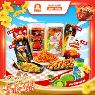  Combo MIX 6 SẢN PHẨM BÀ TUYẾT: 5 chân rút + 5 chân sả + 5 chân có xương+1 tăm cay +1 đùi gà tặng hũ sốt +5 nem nướng M73 