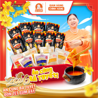  Combo CHÂN GÀ SỮA CHUA BÀ TUYẾT: 10 chân gà tê cay rút xương + 8 gói sữa chua đủ vị - Ăn Cùng Bà Tuyết M56 