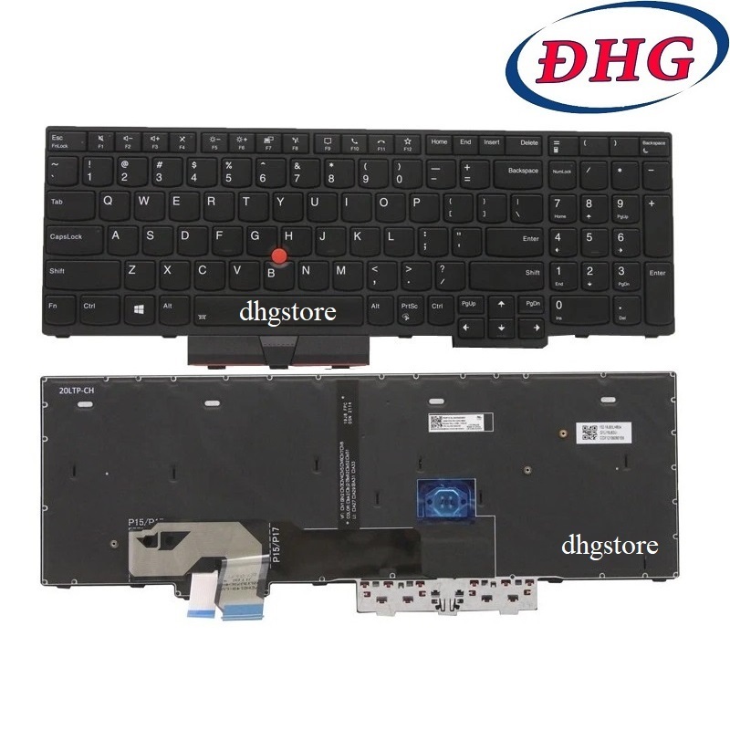 Bàn phím laptop Lenovo ThinkPad P15 Gen 2, P17 Gen 2, T15G Gen 2, P15s Gen 1, P15s Gen 2