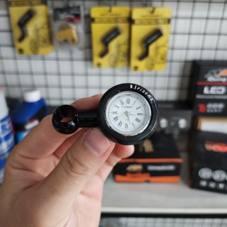  Đồng Hồ Mini Gắn Chân Gương Xe Máy Xem Giờ - Ốc Chân Gương Mẫu Đồng Hồ Mini Tặng Kèm Pin 