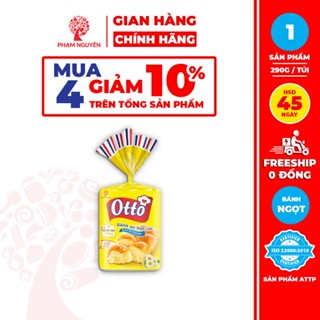 [MUA 4 GIẢM 10%] Bánh mì Hoa Cúc Otto Phạm Nguyên - Otto Brioche Tressée 290g | Bánh ăn sáng tiện lợi |Đồ ăn vặt