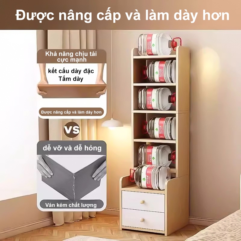 ALVIN Tủ đựng đồ kệ đầu giường đa năngcó ngăn kéo tiết kiệm không gian chắc chắn và bền bỉ | BigBuy360 - bigbuy360.vn