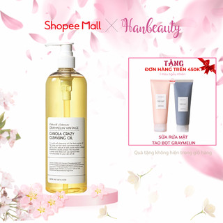  Dầu Tẩy Trang Hoa Cải Graymelin Vintage Canola Crazy Cleansing Oil 500ml 