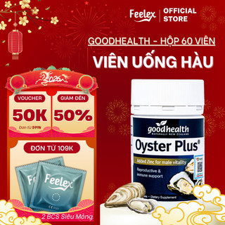  Tinh chất hàu New Zealand Good Health Oyster Plus hỗ trợ sức khỏe - hộp 60v 