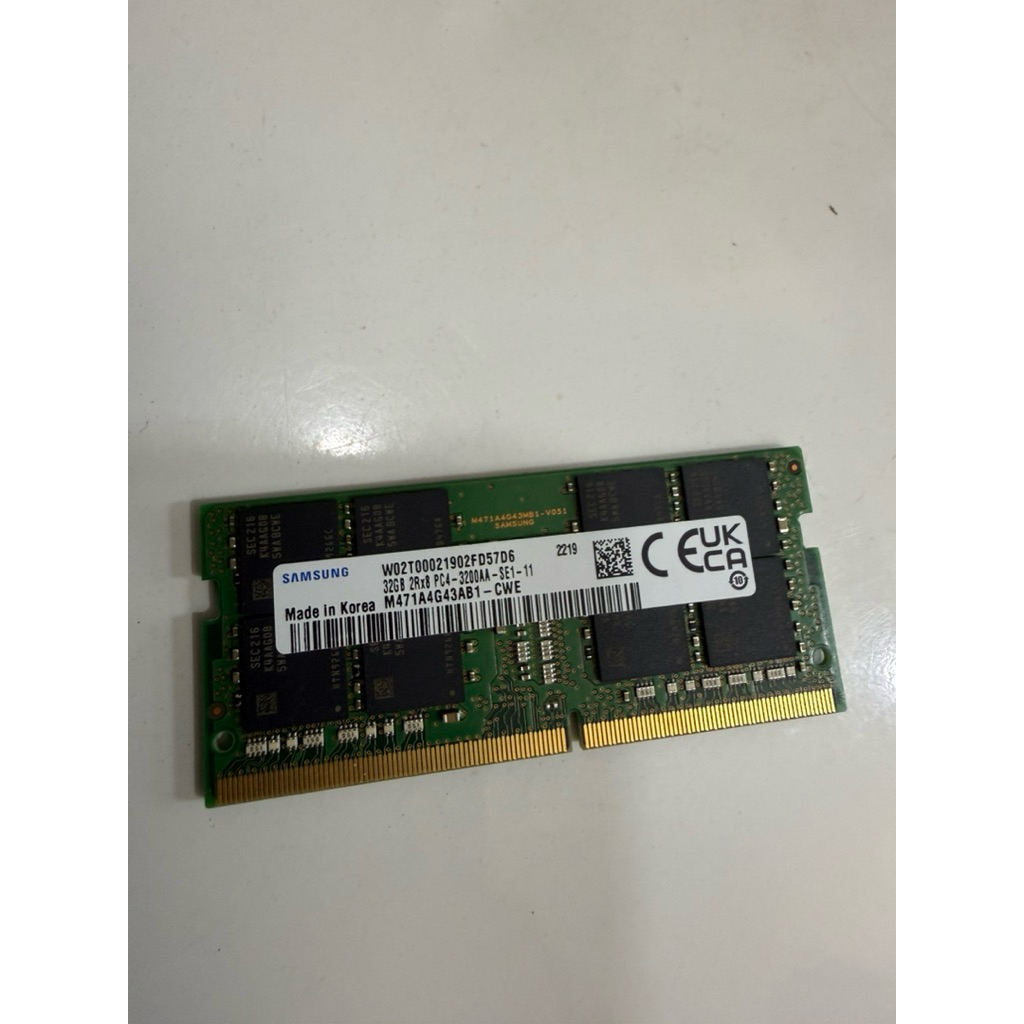 RAM 32Gb DDR4 - Buss 3200 cho Laptop