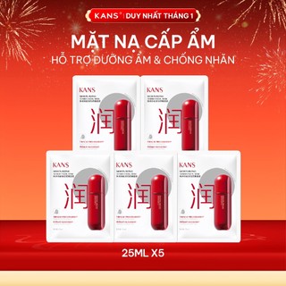   GIFT 79  Combo 5 Miếng Mặt Nạ Giấy Cấp Ẩm Cấp Tốc Dưỡng Da Cấp Nước Mờ Thâm Giảm Thâm Mụn 