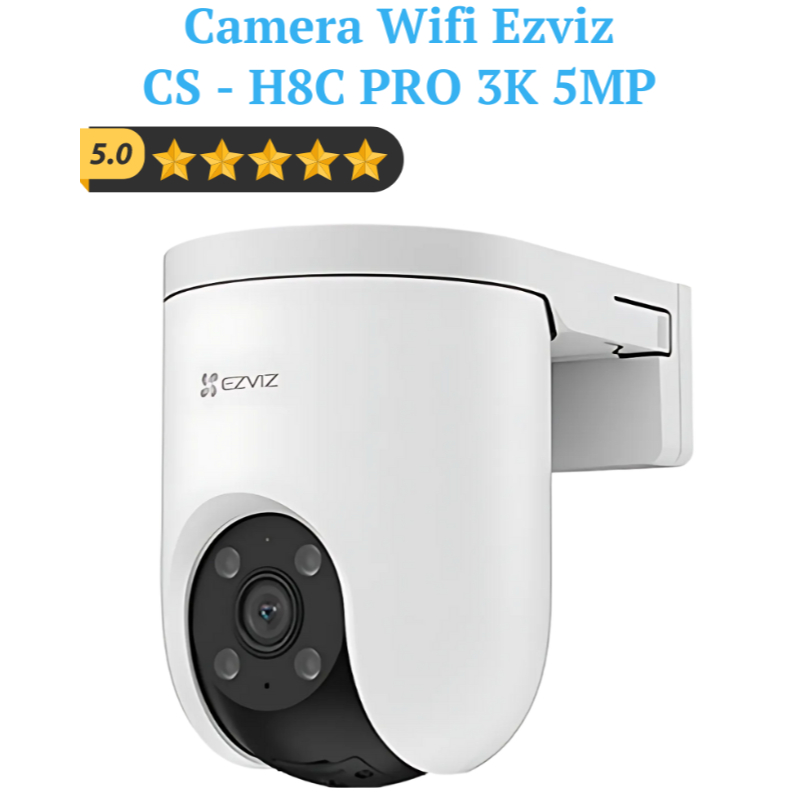 Camera Wifi Ezviz CS – H8C PRO 3K (5MP | Nhận dạng Người & Xe)
