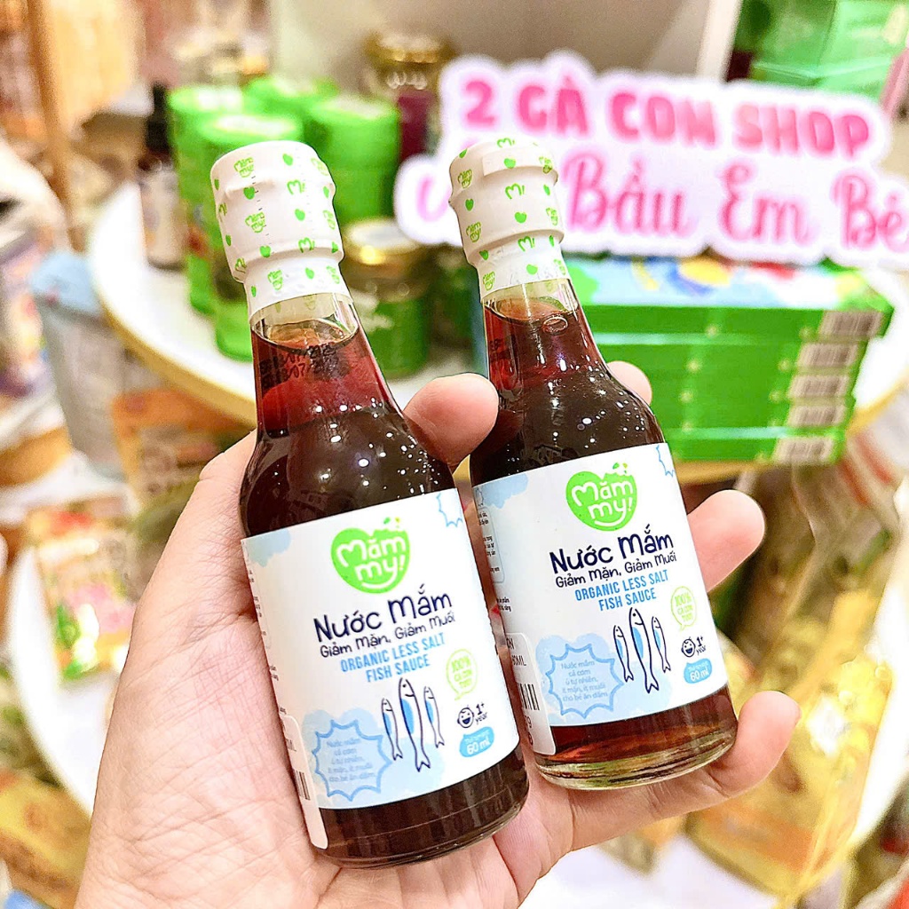 Gia vị ăn dặm các loại cho bé 6+ dầu ăn,mắm nêm