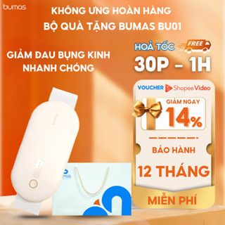  Máy Chườm Bụng Kinh - Giảm Đau Bụng Kinh - BUMAS BU01 - Đai Chườm Nóng - Quà Tặng Bạn Gái 