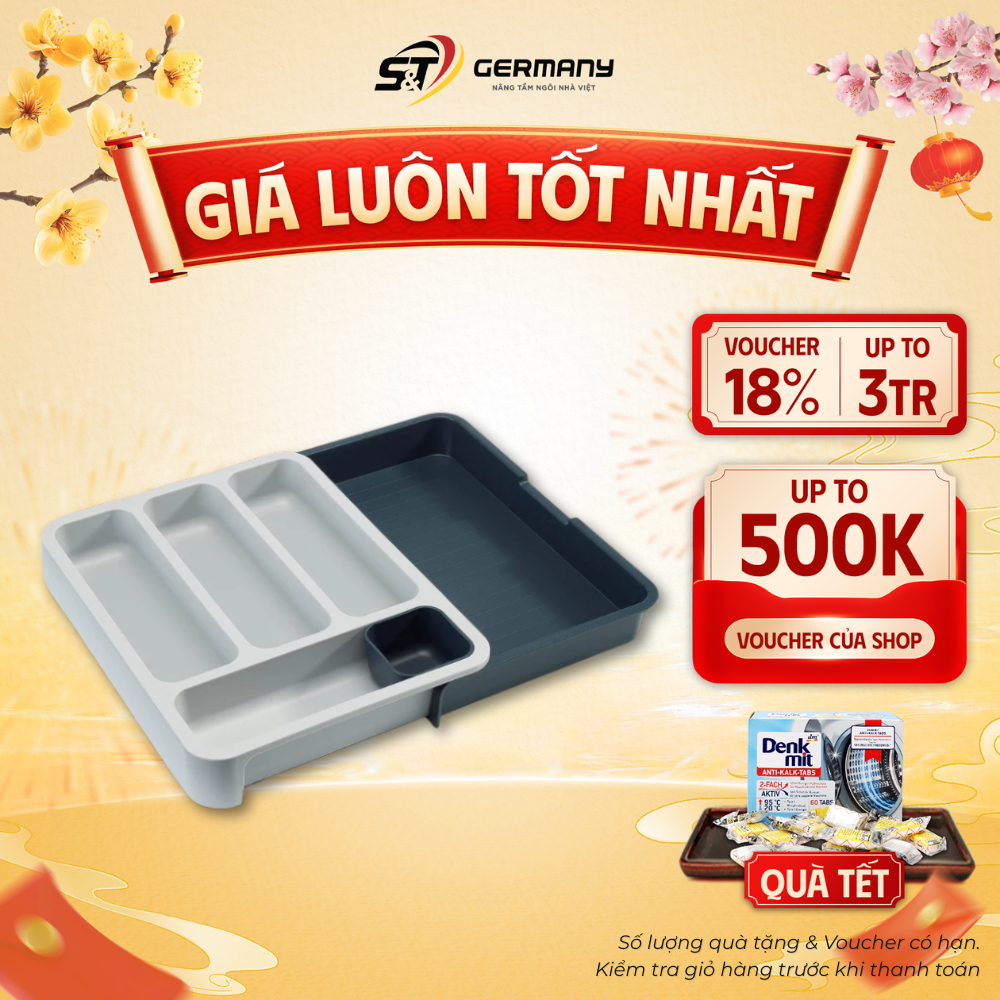 Khay chia ngăn kéo tùy chỉnh Joseph Joseph DrawerStore Expandable 85042  GermanySnT 140033