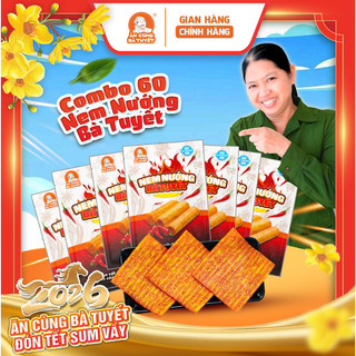  Combo 60 gói snack ướt BÀ TUYẾT  -  Ăn Cùng Bà Tuyết M36 