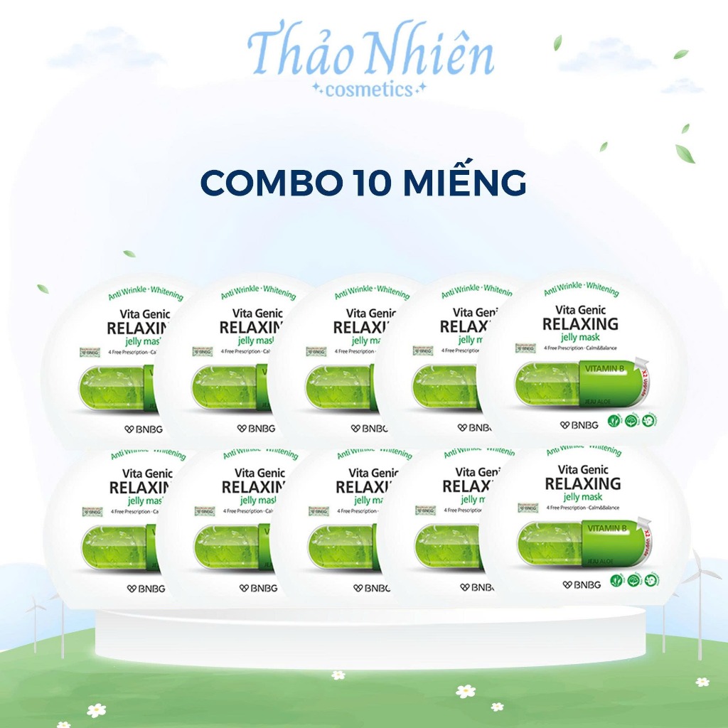 (HỘP 10 MIẾNG) Mặt Nạ BNBG Mask | BigBuy360 - bigbuy360.vn
