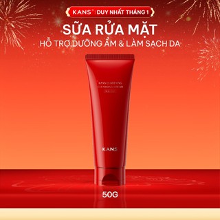   Mini Size  Sữa Rửa Mặt KANS Clarifying Cleansing Cream50g mini size tiện mang đi du lịch 