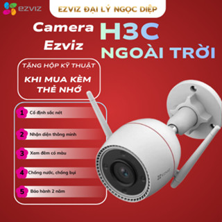 Camera EZVIZ H3C Color 2MP/3MP/4MP/5MP ngoài trời - Hàng chính hãng, Bảo hành 2 năm ( đầy đủ phiên bản )