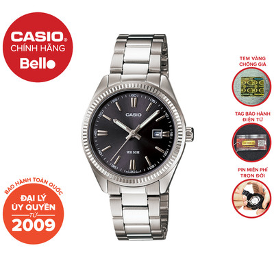 Đồng hồ nữ dây thép Casio LTP-1302D chính hãng bảo hành 1 năm Pin trọn đời