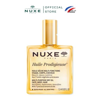 [ Quà tặng không bán ]  Gói dầu dưỡng da đa năng Nuxe Huile Prodigieuse® 1.5ml